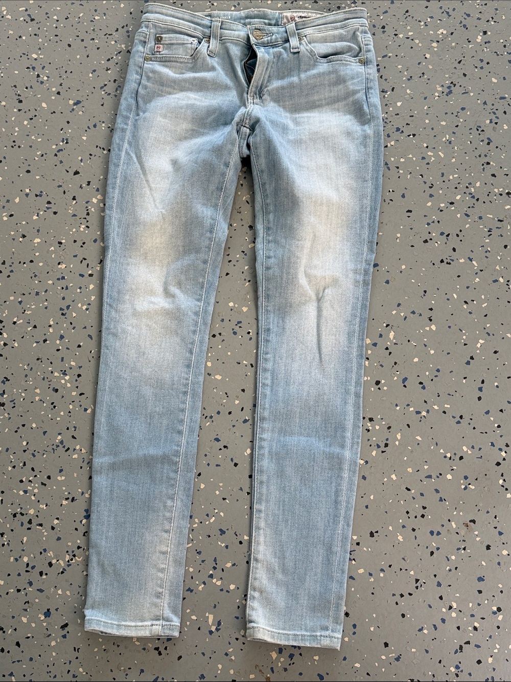 AG Light Wash Women's Slim Jeans - Classic Stretch Denim